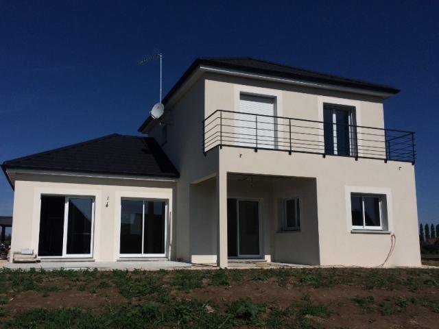 Construction d'une villa à Auxonne-fin des travaux